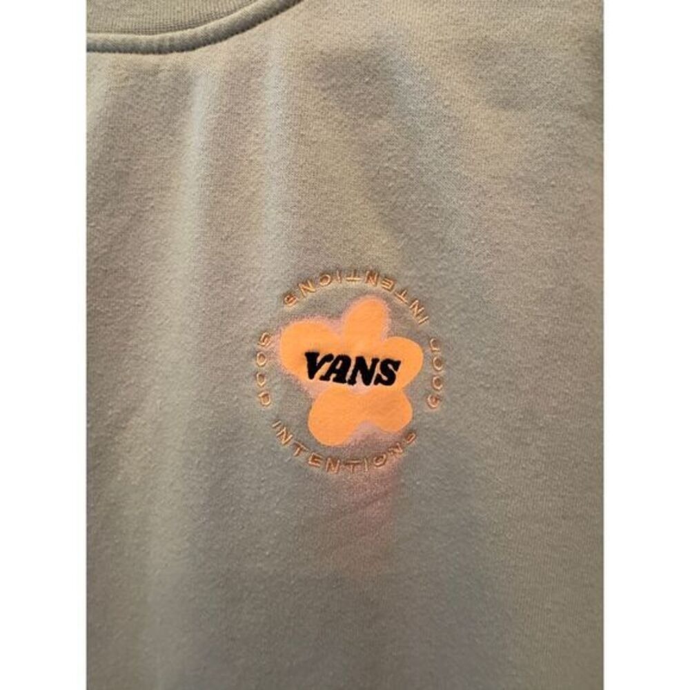 Vans Women's Cozy Floral Sweatshirt Long Sleeve Casual Pullover